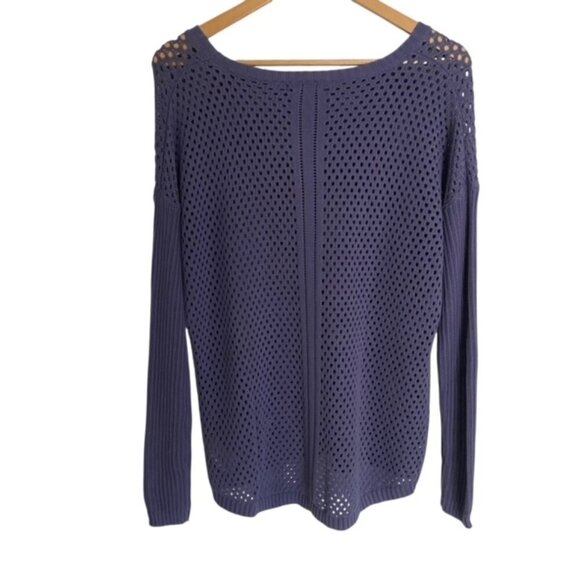 NWT Prana Parker Sweater in Purple Fog Small - Picture 3 of 5